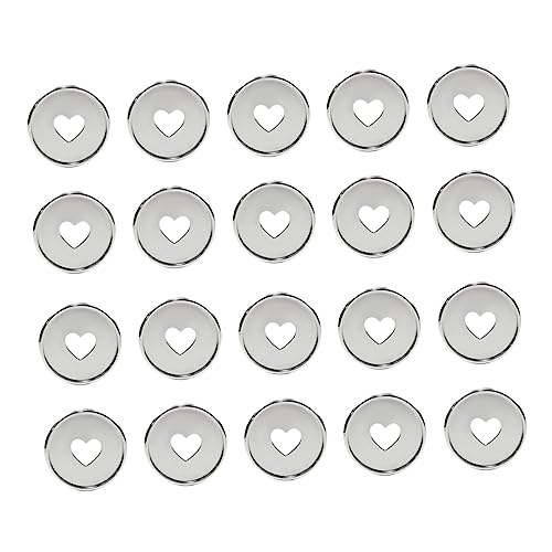 Gatuida 20 Stück Loseblatt Notizbuch Loses Papier Notizbuchringe Bindescheiben Für Notizblock Großer Expander Organizer Kleiner Ordner Kleine Buchringe Einlagen Bindung Weicher von Gatuida