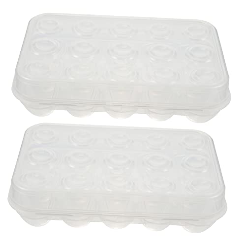 Gatuida 2St Aufbewahrungsbox für Eier Kunststoffschalen Halter für Eierschalen Ei-Aufbewahrungsplatte Eierschale mit Deckel Lebensmittel Eierkarton Eierständer Eierplatte Plastik Gatuida 2St Aufbewahrungsbox für Eier Kunststoffschalen Halter für Eierschalen Ei-Aufbewahrungsplatte Eierschale mit Deckel Lebensmittel Eierkarton Eierständer Eierplatte Plastik von Gatuida