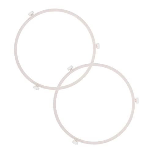 Gatuida 2Stücke Mikrowellen Ring Ersatz Drehteller Ring Mit Rotierenden Für Mikrowellenfachboden Langlebige Unterstützung Für Mikrowellenplatten Gatuida 2Stücke Mikrowellen Ring Ersatz Drehteller Ring Mit Rotierenden Für Mikrowellenfachboden Langlebige Unterstützung Für Mikrowellenplatten von Gatuida