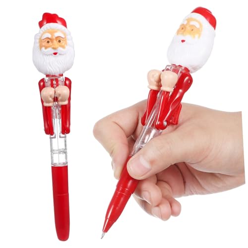 Gatuida 2Stücke Weihnachts Kugelschreiber im Weihnachtsmann Design Kreative Stifte für Perfektes für Schule Büro und Weihnachten Zufällige Farbauswahl Gatuida 2Stücke Weihnachts Kugelschreiber im Weihnachtsmann Design Kreative Stifte für Perfektes für Schule Büro und Weihnachten Zufällige Farbauswahl von Gatuida