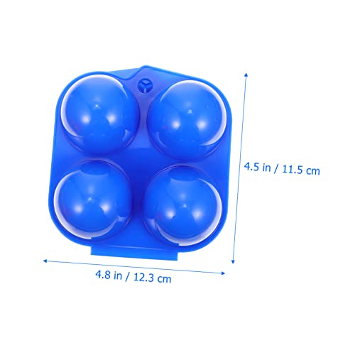 Gatuida 2st Aufbewahrungsbox Für Eier Behälter Mit Deckel Eier Tragetasche Kühlschrank-eier-organizer Tragbarer Eierhalter Camping Eierträger Eierkartons Plastik Eierregal Reisen Falten von Gatuida