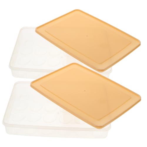 Gatuida 2st Aufbewahrungskiste Organizer Mit Deckel Kühlschrank Eierhalter Fall Kühlschrank-eier-organizer Stapelbarer Eierhalter Reisebehälter Für Eier Teufel Reisen Plastik Knödel-box Gatuida 2st Aufbewahrungskiste Organizer Mit Deckel Kühlschrank Eierhalter Fall Kühlschrank-eier-organizer Stapelbarer Eierhalter Reisebehälter Für Eier Teufel Reisen Plastik Knödel-box von Gatuida