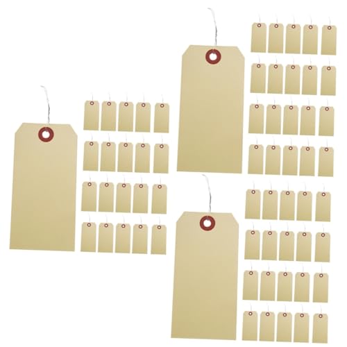 Gatuida 3 Sätze Drahtanhänger Blanko Mit Eisendrähten Große Größe 2 5 X 0 5 Zoll Für Versand Und Verpackung Stabile 50 Stück * 3 Gatuida 3 Sätze Drahtanhänger Blanko Mit Eisendrähten Große Größe 2 5 X 0 5 Zoll Für Versand Und Verpackung Stabile 50 Stück * 3 von Gatuida