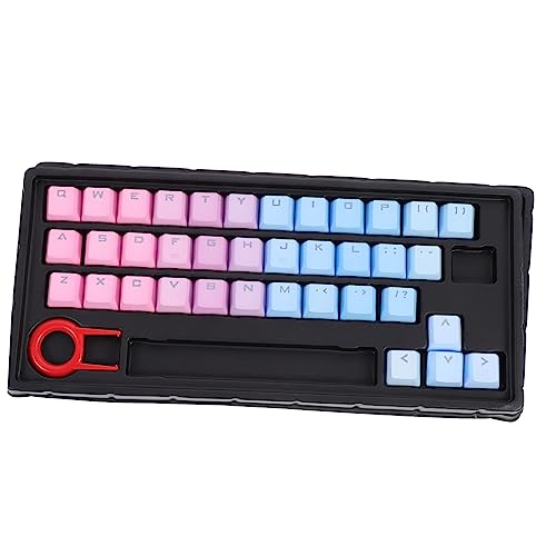 Gatuida 3 Sätze Tastenkappe Tastaturzubehör Ornament-Sets Gaming-Tastatur Mechanisch Tastaturschutz Mechaniker Anzug Tastaturmechanik Computertastaturen Haushalt Pbt Lipgloss von Gatuida