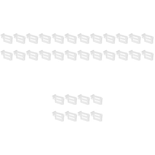 Gatuida 32 Stk Gewürzteiler erweiterbares Schrankregal Kommodenteiler Kühlschrank Aufbewahrungsschubladen Seitentürtrenner kompakter Gefrierabscheider Lagerung Lebensmittel Gefrierschrank von Gatuida