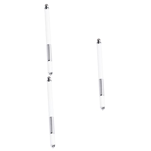 Gatuida Stylus-eingabestifte Leicht Schlank Metall Scheibenspitze Für Universelle Touchscreen-geräte Für Tablets Smartphones Und Laptops Weiß 3 Stück von Gatuida