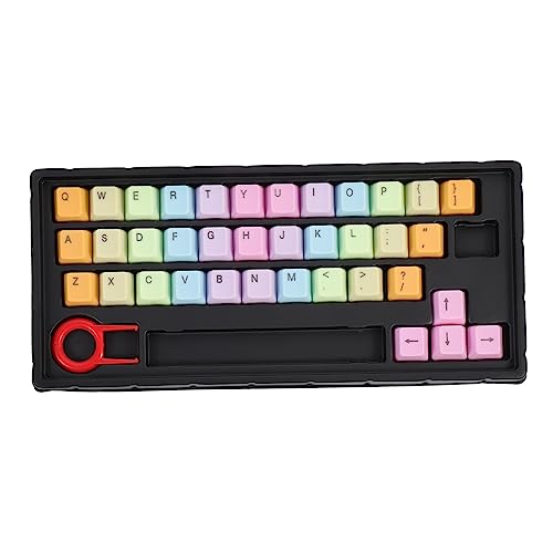 Gatuida 4 Sätze Tastenkappe Tastaturzubehör Tastaturschutz Mechanical Keyboard mechanische Tastatur farbige Tastatur Computertastaturen Tastatur- Tastaturkappen Pudding von Gatuida