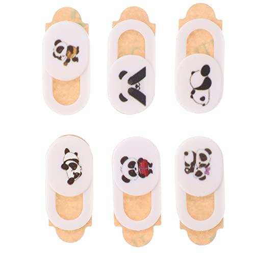 Gatuida 6Pcs Tablet- Abdeckung Panda- Thema Webcam- Kameraabdeckungen Computer- Webcam- Abdeckungen Stil B von Gatuida