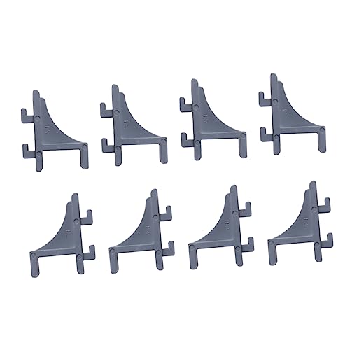 Gatuida 8 Stück -Regal-Clips Gefrierschrank-Kühler-Rack-Clips Unterstützung Ersatz-Gefrier-Regal-Clip Für -Regale (Kunststoffgröße 11) von Gatuida