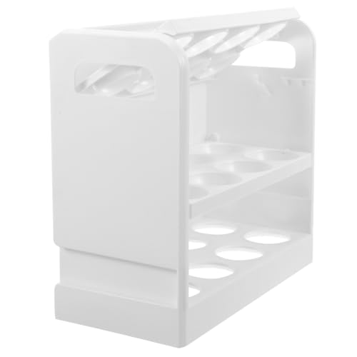 Gatuida Aufbewahrungsbox für Eier Eierregal aus Kunststoff Kühlschranktür-Eierhalter kühlschrank eierhalter egg holder for refrigerator Kühlschranktür-Eierregal Eieraufbewahrungsständer von Gatuida