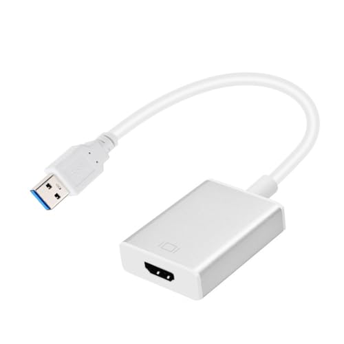 Gatuida Computer-Adapterkabel P-Adapterkabel Adapterkabel für Computermonitor Multi-Screen-Adapterkabel USB-Adapter USB zu HDTV Adapter USB zu Kabel Fernsehen Konverter 1080p von Gatuida