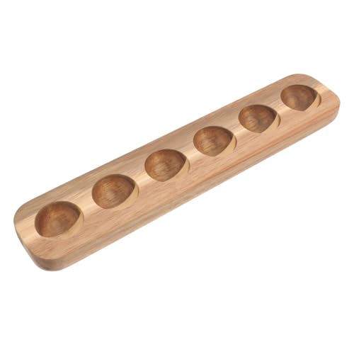 Gatuida Holztablett Eierablage Aus Holz Aufbewahrungsregal Aus Massivem Akazienholz Organizer Hühnereierhalter Gatuida Holztablett Eierablage Aus Holz Aufbewahrungsregal Aus Massivem Akazienholz Organizer Hühnereierhalter von Gatuida