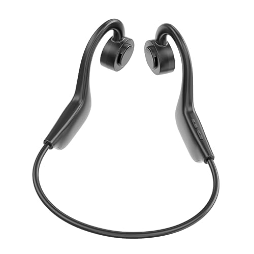 Gatuida Knochenleitungskopfhörer Kopfhörer Sport Kopfhörer drahtlos drahtlose Ohrhörer Ohrstöpsel gehörschutzstöpsel Ohrhörer der Knochenleitung drahtloses Headset Abs Schwarz Gatuida Knochenleitungskopfhörer Kopfhörer Sport Kopfhörer drahtlos drahtlose Ohrhörer Ohrstöpsel gehörschutzstöpsel Ohrhörer der Knochenleitung drahtloses Headset Abs Schwarz von Gatuida