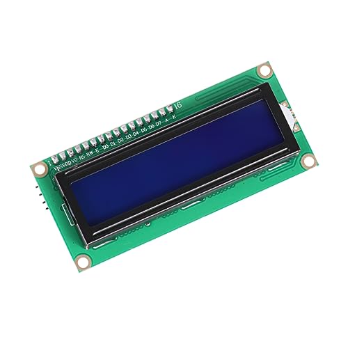 Gatuida LCD-Modulanzeige kompatibel für Mega R3 sdcard aufnehmer Sensor Flüssigkristallanzeige elektronisches Bauteil LCD Bildschirm 1602a serielles LCD-Modul serielle Schnittstelle Kabel von Gatuida