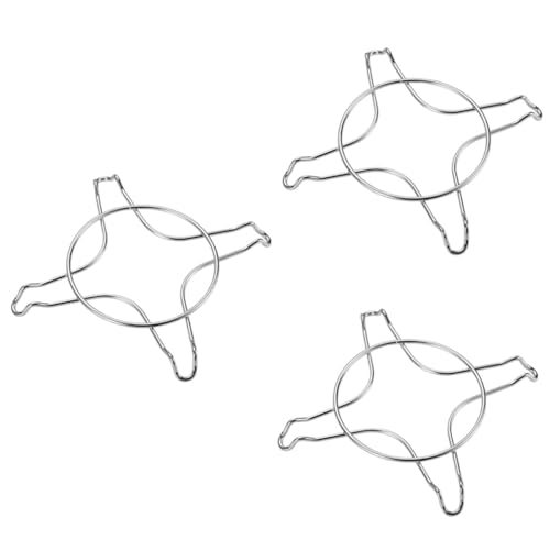 Gatuida Metallklammern 3 Stück Gasherd Dosenhalter Aus Edelstahl Ring von Gatuida
