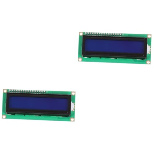 Gatuida Modul 2st 1602a Serielles LCD-modul LCD-modulanzeige Kompatibel Für Mega R3 LCD Bildschirm I2c Monitor Elektronisches Bauteil von Gatuida