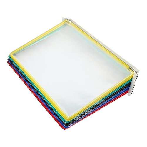 Gatuida Papier-organizer-ordner Aktenordner Zum Aufhängen An Der Wand Aktenhalter An Der Wand Montiert Wandhalterung Aufbewahrung Von Hängemappen Wandorganisator Metallrahmen Transparent von Gatuida