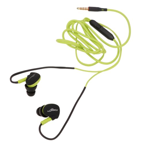 Gatuida Sportkopfhörer kopfhörer bass on Ear kopfhörer Hochwertige Kopfhörer Waterproof Headphones Schweißresistente Kopfhörer on-Ear kopfhörer wasserdichter Kopfhörer Bass-Headset Green von Gatuida