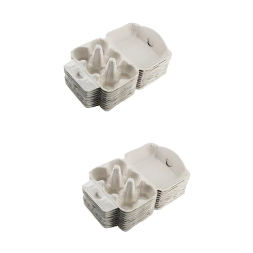 Gatuida Tragbar 2 Sets 10 Stück Zellstoff Eierablage Naturzellstoff Eierkartons Leere Eierkartons Hühnereierkartons Ostereierkartons Blanko Flache Eier Außenkühlschrank Kühlschrank Küche Gatuida Tragbar 2 Sets 10 Stück Zellstoff Eierablage Naturzellstoff Eierkartons Leere Eierkartons Hühnereierkartons Ostereierkartons Blanko Flache Eier Außenkühlschrank Kühlschrank Küche von Gatuida