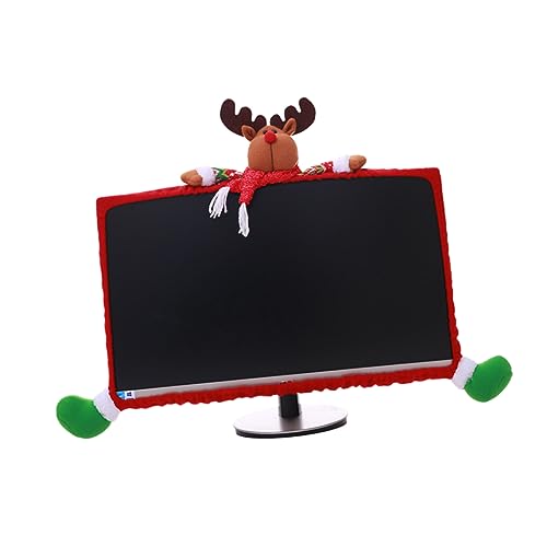 Gatuida Weihnachtsdekoration Feiertagsschmuck Nuc-Computer Weihnachtsschmuck Für Zu Hause Geschenkideen Für Das Neue Jahr Computers Laptop-displayschutz Büro Monitor Bildschirm von Gatuida