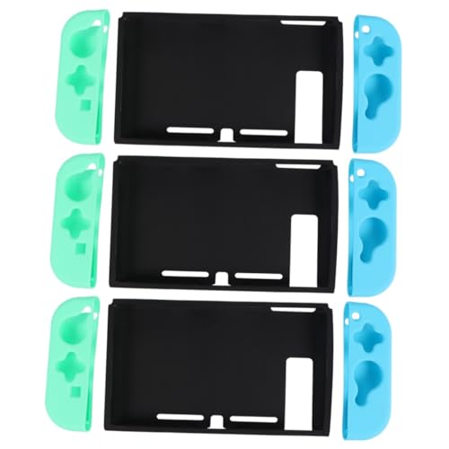 Gatuida Zubehör 3 Stück Schutzhülle Skin Gaming Ständer Schutzhülle Cover Shell Kompatibel Für Ys Spielekonsolen Schutzhülle Leder Split Gaming- Abdeckung von Gatuida