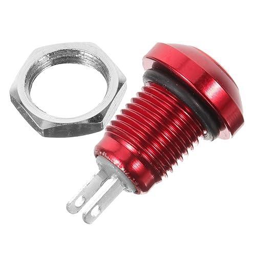 Knopf Auto-taste Auto-motor-taste Momentan 12v Tragbarer Autostarter Fahrzeugzündung Metall Rot Gatuida von Gatuida