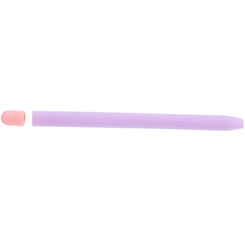 Mäppchen Silikonhülle Für Stylus Pen Schützende Silikonhülle Stylus Stifthülle Kompatibel Für Pencil 2 Lavendel Handgeschriebener Stift Schutzhülle Stiftabdeckung Mäppchen Silikonhülle Für Stylus Pen Schützende Silikonhülle Stylus Stifthülle Kompatibel Für Pencil 2 Lavendel Handgeschriebener Stift Schutzhülle Stiftabdeckung von Gatuida