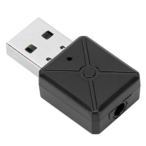 Auto-BT-Empfänger-Sender, tragbarer AVRCP-USB5.0-BT-Adapter, schwarz, für Kopfhörer für Heimstereosysteme von Gatuxe