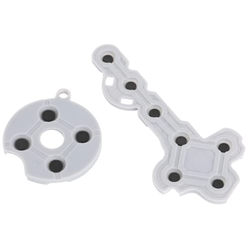 Gamepad-Teile, Gamepad-Leitgummi, 10 Stück, einfach zu installierendes ABS für Xbox 360 Gamepad von Gatuxe