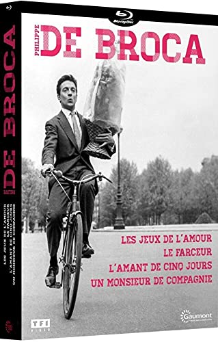 Coffret Philippe de Broca: Les jeux de l'amour / Le farceur / L'amant de cinq jours / Un monsieur de compagnie [Blu-ray] [FR Import] von Gaumont