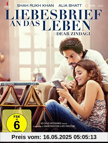 Liebesbrief an das Leben - Dear Zindagi (Limitierte Special Edition mit Poster) [Blu-Ray] [DVD] von Gauri Shinde