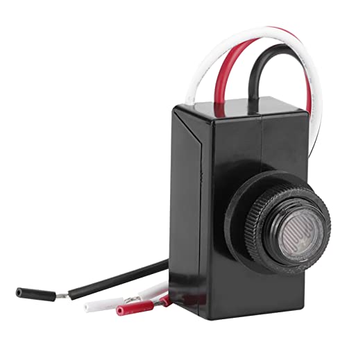 Fotozelle Sensor, Fotozellen für Außenlicht Dämmerungssensor Fotoelektrischer Schalter Fotozelle Lichtsensor Miniatur LED Automatikschalter, 10V-50VDC Fotozelle Sensor, Fotozellen für Außenlicht Dämmerungssensor Fotoelektrischer Schalter Fotozelle Lichtsensor Miniatur LED Automatikschalter, 10V-50VDC von Gavigain