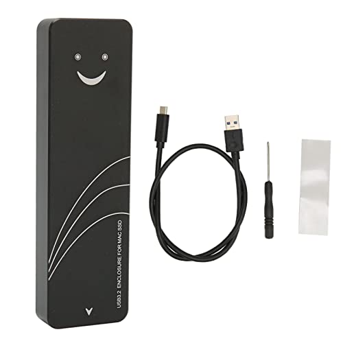 SSD-Gehäuse, USB3.2-SSD-Gehäuse, SSD-Gehäuse 10 Gbit/s, 2 X USB3.2 GEN2 PCB-Material, Typ-C-Schnittstelle, SSD-Adaptergehäuse Für Laptop Pro 2013 Bis 2017 von Gavigain