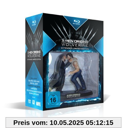 X-Men Origins: Wolverine (Extended Limited Edition inkl. DVD-Film mit Digital Copy + Sammelfigur) [Blu-ray] von Gavin Hood
