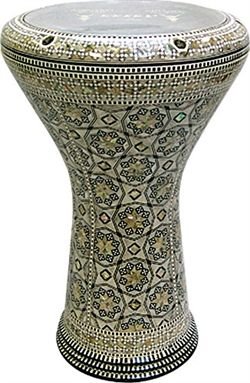 Gawaret El Fan DRM-102 Darbuka, Perlmuttfarben von Gawaret El Fan
