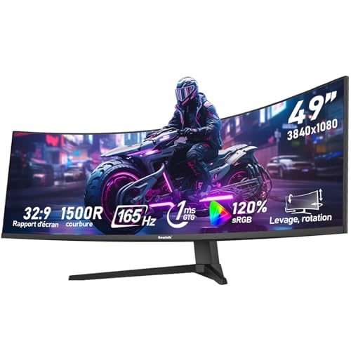 Gawfolk PC-Monitor Ultra Large 49 Zoll 1500R Curved 165Hz Gaming Computer Monitor Gawfolk PC-Monitor Ultra Large 49 Zoll 1500R Curved 165Hz Gaming Computer Monitor von Gawfolk