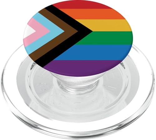 LGBTQ+ Progress Pride Flag PopSockets PopGrip für MagSafe LGBTQ+ Progress Pride Flag PopSockets PopGrip für MagSafe von Gay-Pride-Geschenke