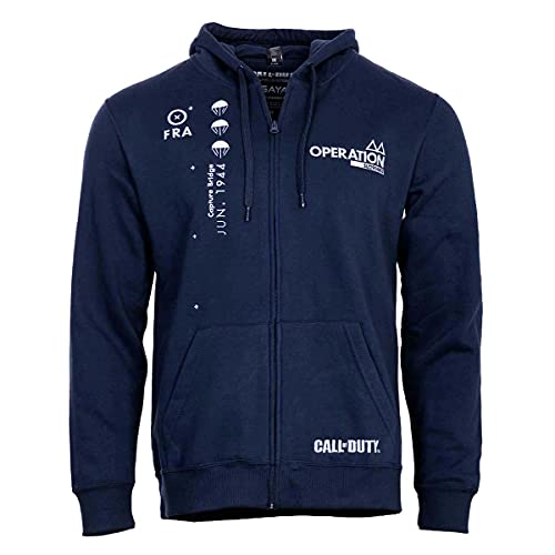 Call of Duty: Zipper Hoodie "Operation" Navy Size M von Gaya Entertainment