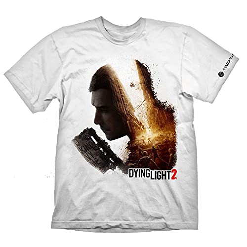 Dying Light 2 T-Shirt "Aiden Caldwell" White Size XXL von Gaya Entertainment