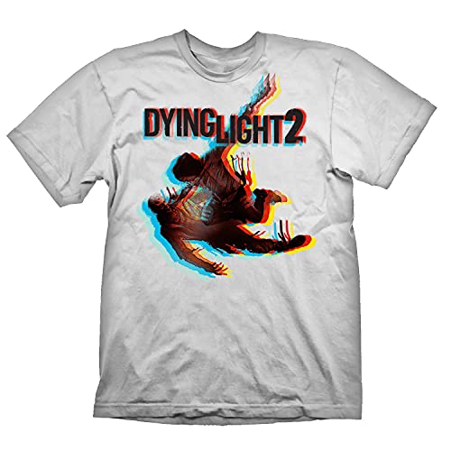 Dying Light 2 T-Shirt "Aiden Freefall" White Size XXL von Gaya Entertainment