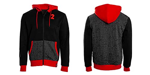 Dying Light 2 Zipper Hoodie "Murals" Black/Red Size XXL Dying Light 2 Zipper Hoodie "Murals" Black/Red Size XXL von Gaya Entertainment