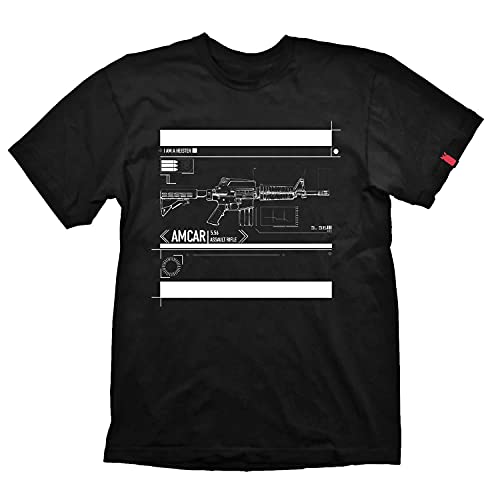 Payday 2 T-Shirt "Amcar" Black Size XXL von Gaya Entertainment