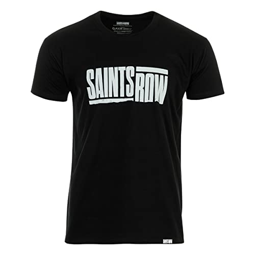 Saints Row T-Shirt "Logo" Black Size L von Gaya Entertainment