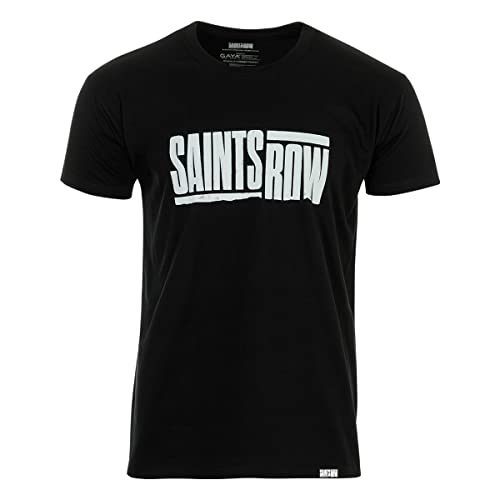 Saints Row T-Shirt "Logo" Black Size S von Gaya Entertainment