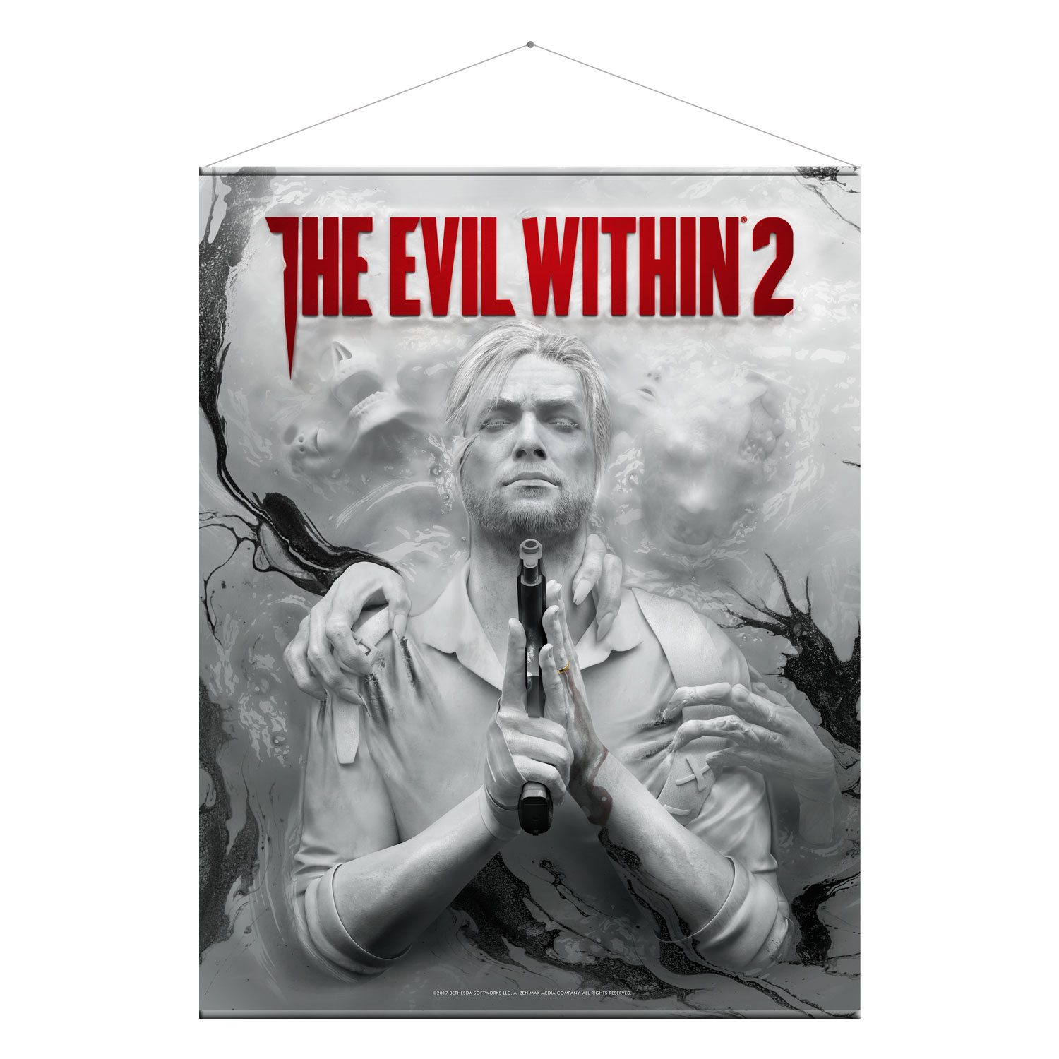 The Evil Within 2 Wallscroll - Keyart von Gaya Entertainment