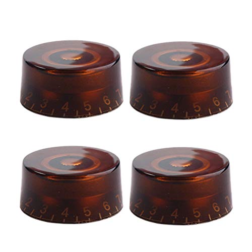 4 x Potiknopf Potiknöpfe Kontrolle Knopf Volumen Tone Knob für Lp Sg E-Gitarre von Gazechimp