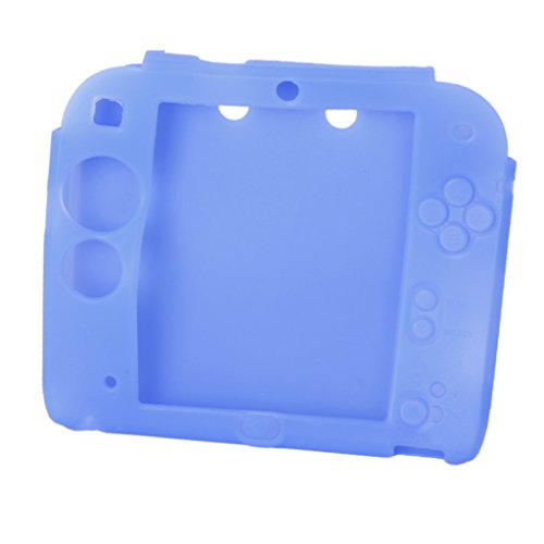 Blau Weiche Silikon Schutzhülle Case Cover für Nintendo 2DS von Gazechimp