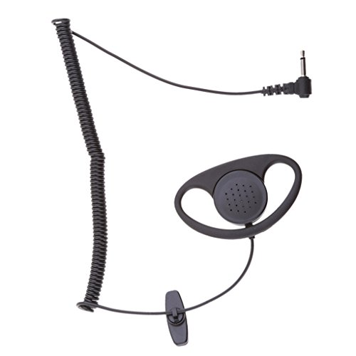 Gazechimp Funkgeräte Einseitig Ohrhörer 1 Pin D-Ring Polizei Security Ohrhörer Headset Für Zwei-Wege Radio , Kompatibel mit iPod, Handy, Tablet, Laptop Gazechimp Funkgeräte Einseitig Ohrhörer 1 Pin D-Ring Polizei Security Ohrhörer Headset Für Zwei-Wege Radio , Kompatibel mit iPod, Handy, Tablet, Laptop von Gazechimp