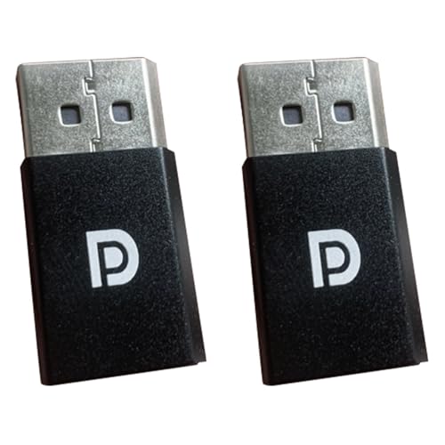 Gbloodst 2 Stück DP Virtual Display Adapter 4K Displayport Dummy-Stecker EDID Headless Ghost Emulator Grafik Grafikkarte Cheater Gbloodst 2 Stück DP Virtual Display Adapter 4K Displayport Dummy-Stecker EDID Headless Ghost Emulator Grafik Grafikkarte Cheater von Gbloodst