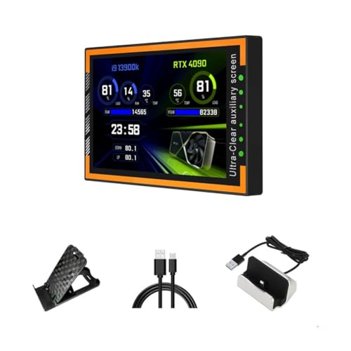 Gbloodst 3,5-IPS-Typ-C-Sekundärbildschirm, Computer-Sekundärbildschirm, Monitor für Computer-CPU, GPU, RAM, Festplatte, Keine Verwendung, AIDA64 B Gbloodst 3,5-IPS-Typ-C-Sekundärbildschirm, Computer-Sekundärbildschirm, Monitor für Computer-CPU, GPU, RAM, Festplatte, Keine Verwendung, AIDA64 B von Gbloodst